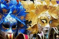 Colorful masks, in Venice, Italy Royalty Free Stock Photo