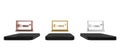 Colorful Math system of equation solution on chalkboard icon isolated on white background. E equals mc squared equation