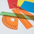 Time to get our measuring tools ready for some fun projects! Royalty Free Stock Photo