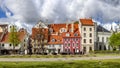 The Livu Square in Riga Old Town, Latvia