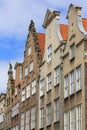 Colorful medieval townhouses on Mariacka street, Gdansk, Poland Royalty Free Stock Photo