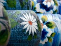 Colorful Mexican ceramic pots in Old Village