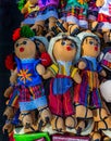 Colorful Mexican Dolls Handicrafts Oaxaca Juarez Mexico Royalty Free Stock Photo