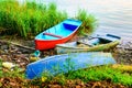 Colorful Mexican Rustic Boat