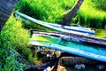 Colorful Mexican Rustic Boats