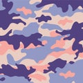 A colorful military summer purple pink background