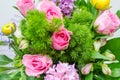 Colorful mix of flowers Royalty Free Stock Photo