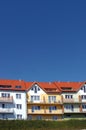 Colorful modern apartments Royalty Free Stock Photo