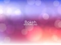 Colorful modern bokeh background design