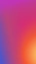 Colorful modern fresh gradient vertical background for mobile phone smartphone