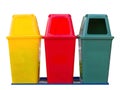 Colorful Modern Recycle Bins