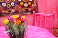 Colorful Moroccan room