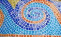 Colorful mosaic arts Royalty Free Stock Photo