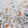 Colorful Mosaic Glass Tiles On White Background