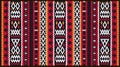 mosaic oriental kilim rug with traditional folk geometric ornament Royalty Free Stock Photo