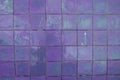 Colorful mosaic tiles on the wall. Abstract background and texture for design Royalty Free Stock Photo