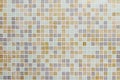 Colorful mosaic wall background texture Royalty Free Stock Photo