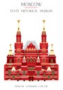 Colorful Moscow landmark 3