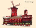 Colorful Moulin Rouge