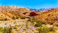 Colorful Mountains along Northshore Road SR167 in Lake Mead National Recreation Area