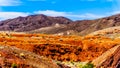 Colorful Mountains along Northshore Road SR167 in Lake Mead National Recreation Area