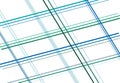 Colorful, multi-color oblique, diagonal or skew mesh grid illustration