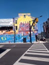 Colorful mural Norristown Montgomery county