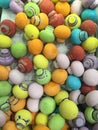 Colorful mushroom candies