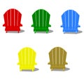 Colorful Muskoka Chairs