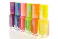 Colorful nailpolish