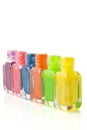 Colorful nailpolish