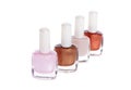 Colorful nailpolish Royalty Free Stock Photo