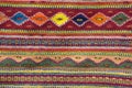 Colorful native american rug