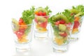 Colorful natural fruit salad Royalty Free Stock Photo