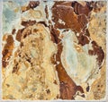 Colorful natural stone tile