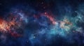 Colorful Nebula deep space background