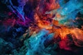 Colorful Nebulas mesmerizing image of colorful nebulas swirling in space, showcasing the beauty and mystery of our universe