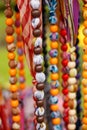 Colorful necklaces Royalty Free Stock Photo