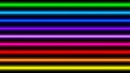 Colorful neon light beam horizontal for background, disco light shine horizontal geometric, neon beam vertical lines pattern