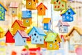 Colorful nesting boxes Royalty Free Stock Photo