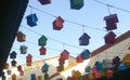 Colorful nesting boxes