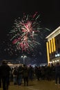New Year Fireworks in Sofia