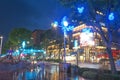 Night life at Orchard Road, Singapore, December,2018.