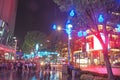 Night life at Orchard Road, Singapore, December,2018.