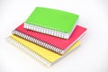 Colorful notebooks Royalty Free Stock Photo