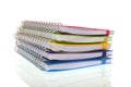 Colorful notebooks Royalty Free Stock Photo