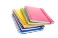 Colorful notebooks Royalty Free Stock Photo