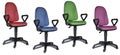 Colorful office chairs Royalty Free Stock Photo
