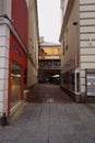 Narrow Streets in Austria takes you on a historic tour Royalty Free Stock Photo