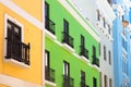 Colorful Old San Juan Puerto Rico Architecture Royalty Free Stock Photo